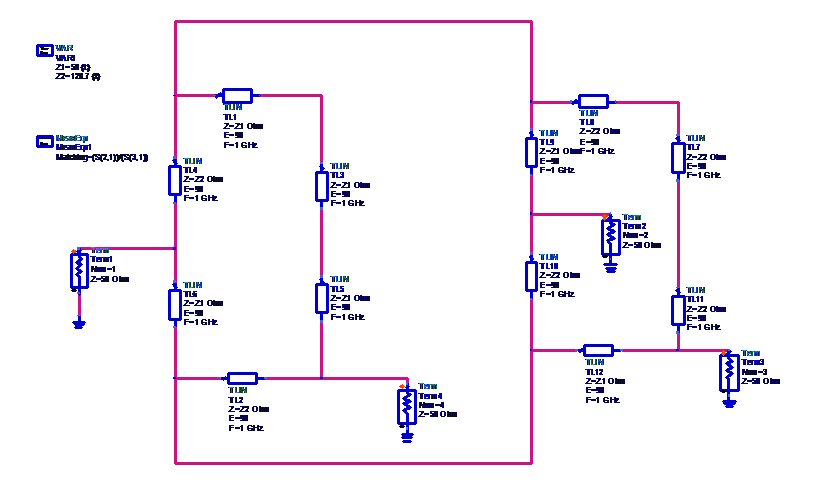 Cascaded Rat-Race Coupler