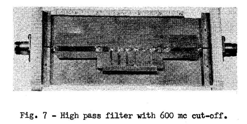 Fromm 600 Mhz High Pass Filter